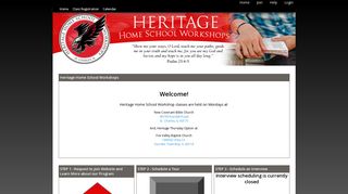 Heritage Homeschool Workshops