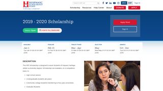 HSF: Scholarship