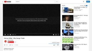 Herman Miller - Why Design Trailer - YouTube