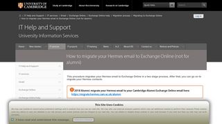 How to migrate your Hermes email to Exchange Online (not for alumni ...