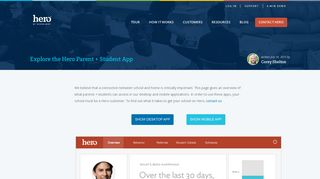 Explore the Hero Parent + Student App | Hero