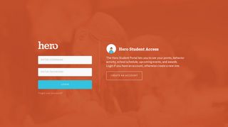 Hero Student Access - Login | Hero