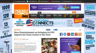 Hero Entertainment on Crisis Action west | Pocket Gamer.biz | PGbiz