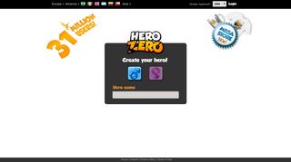 Hero Zero – The Free Browser Game!