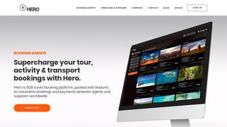 Hero - Smart activity booking software for travel agents & hotel concierge