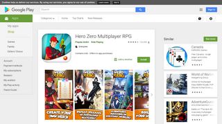 Hero Zero Multiplayer RPG - Apps on Google Play