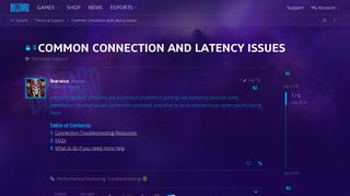 Common Connection and Latency Issues - Technical Support - Heroes ...