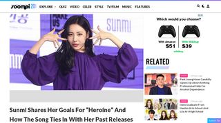 Sunmi Shares Her Goals For “Heroine” And How The Song Ties In ...