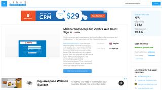 Visit Mail.heromotocorp.biz - Zimbra Web Client Sign In.
