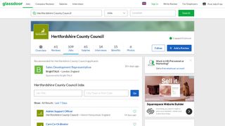Hertfordshire County Council Jobs | Glassdoor.co.uk