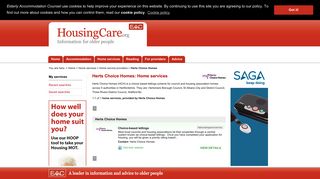 Herts Choice Homes: Home services - Housing Care