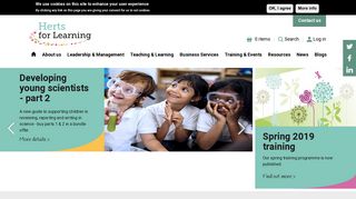 Herts for Learning: Homepage