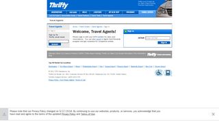 Thrifty Car Rental Travel Agent | Thrifty