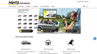 Hertz Rent2Buy, Used Rental Cars For Sale - Hertz Car Sales