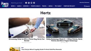 Hertz – The Points Guy