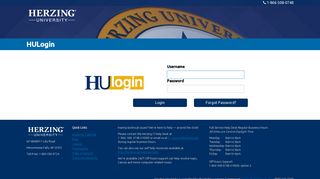 Herzing University Portal