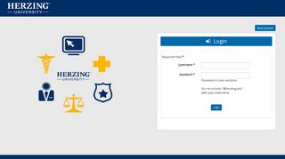 Login to Student Portal - Herzing University Portal