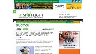 End of Debt Nightmare in Sight for Students Who've Defaulted on ...