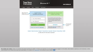 Log In To Your Account On TomHess.net