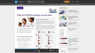 HESTA Employer Servicing Team - SlideShare