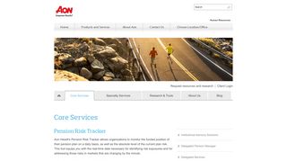 Aon Hewitt Investment Consulting Pension Risk Tracker | Aon