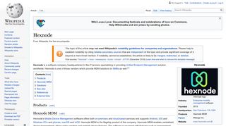 Hexnode - Wikipedia