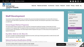 Staff Development | HEY Hospitals NHS Trust