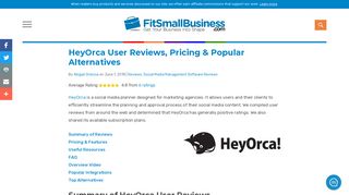 HeyOrca User Reviews, Pricing & Popular Alternatives