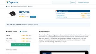 HeyOrca Reviews and Pricing - 2019 - Capterra