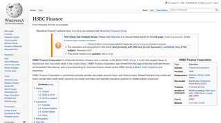 HSBC Finance - Wikipedia