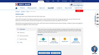 Home Loan - Apply for Home Loan in India | HDFC Bank