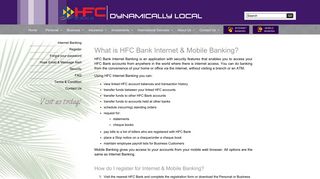 Internet Banking FAQ | HFC Bank Fiji - Dynamically Local