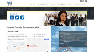 Contact Himachal Futuristic Communication Ltd - HFCL