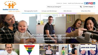 Hamilton Family Health Team: Homepage