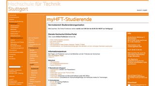 myHFT-Studierende - HFT Stuttgart