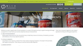 Mystery Guest Assessments | HGEM