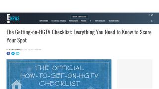 The Getting-on-HGTV Checklist: Everything You Need to Know to ...