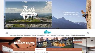 HGTV Dream Home FAQ - HGTV.com
