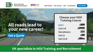 HGV Training Centre with UK Specialists - HGV Driver Training Centre