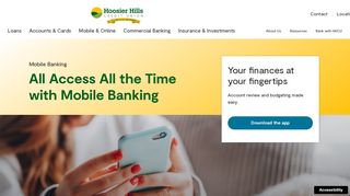 Mobile Banking - Hoosier Hills Credit Union