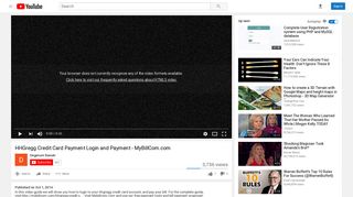 HHGregg Credit Card Payment Login and Payment - MyBillCom ...