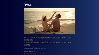 Visa Hilton Honors