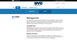 Background - HHS Connect - NYC.gov