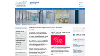 Medizinische Fakultät: Universität Düsseldorf