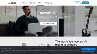 Deezer HiFi | Unlimited Music Streaming in High Fidelity