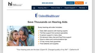UnitedHealthcare Hearing Aids | hi HealthInnovations