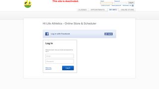 HI Life Athletics Online - MINDBODY: Login