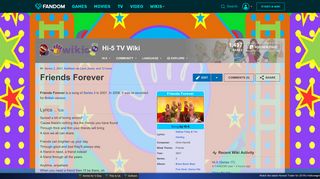 Friends Forever | Hi-5 TV Wiki | FANDOM powered by Wikia