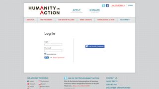 Login | Humanity in Action