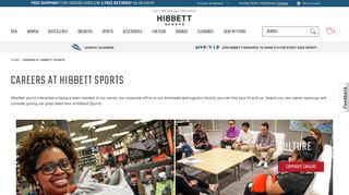 Careers At Hibbett Sports